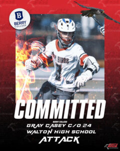 Gray Casey Dirty Birds Lacrosse Alumni