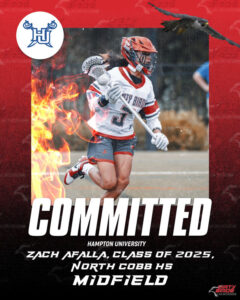 Zach Afalla Dirty Birds Lacrose Alumni