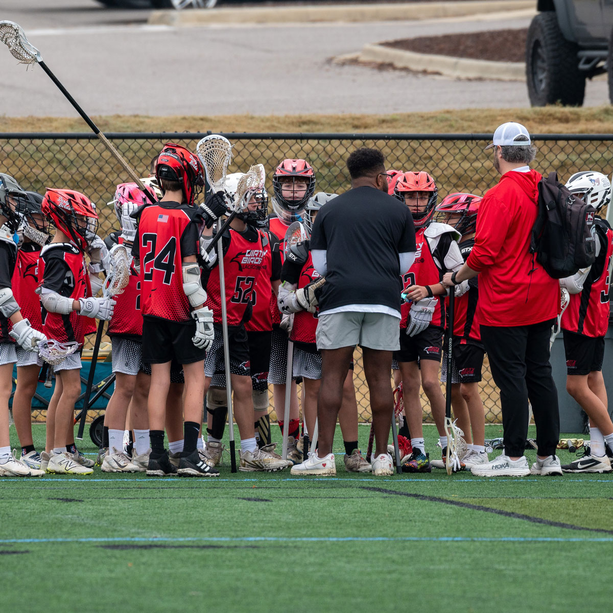 Dirty Birds Lacrosse Team Fall 2024, Class of 2031